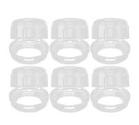VICASKY Lot de 6 Housses Transparentes en PP pour Protection de Boutons de Cuisinière à Gaz Boucliers Résistants et Flexibles Sécurité la Cuisine pour Usage Domestique Installation