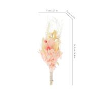 VICASKY Lot de 6 Mini Bouquets de Fleurs Séchées Naturelles, Décoration de Fleur DIY, Accessoires Éternels pour Intérieur, Mariage, Bureau et Maison, Composition Champêtre sans Entretien,