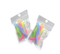 VICASKY Lot de 6 paires d'autocollants en silicone pour extensions de cils - Couleurs arc-en-ciel - Réutilisables - Pour extensions de cils - Pour salons de beauté et particuliers