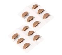 VICASKY Lot De 6 Paires De Têtes Amovibles En Silicone Pour Cils Maquillage Extensions De Cils Kit De Maquillage Pour Débutants Gel De Silice
