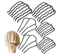 VICASKY Lot de 6 Peignes à Cheveux Métalliques Petit Format, Épingles Latérales Sécurisées pour Femmes, Accessoires Coiffure Multifonctions pour Usage Quotidien et Événements Spéciaux