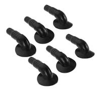 VICASKY Lot de 6 Raccords Coudés pour Tuyau d'Évacuation de Climatiseur Adaptateurs Résistants Compatibles Unités Fenêtre et Mini-Split Gestion des Condensats Installation sans Outil