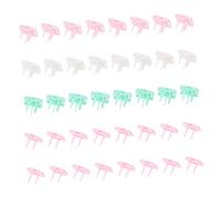 VICASKY Lot de 60 couvercles de pour prise de courant - Plaque de tente - Rouleau réglable - Rail - Points de vente - Bec de porte - Abdominaux isolants