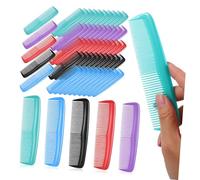 VICASKY Lot de 60 peignes de coiffure, petits peignes à dents fines, pour hommes, petits peignes de coiffure, peignes à moustache, peigne à dents extra fines en plastique