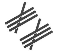 VICASKY Lot de 8 Bandes de Bord en Caoutchouc Souple pour Pelle à Poussière 26 Cm, Lèvres de Rechange Résistantes et Universelles, Accessoires de Nettoyage pour Gestion des Déchets