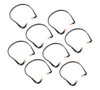 VICASKY Lot de 8 Bouchons D’Oreilles en Silicone Anti-Bruit Arceau Léger et Souple Protection Auditive pour Sommeil Voyages et Environnement Bruyant Multi-Usages Confortables et