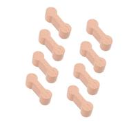 VICASKY Lot de 8 connecteurs de voie en bois pour chemin de fer en bois compatibles avec les adaptateurs de marque courantes pour les pièces de voie créatives pour les amateurs de chemin de fer