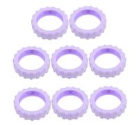 VICASKY Lot De 8 Étiquettes pour Valises Porte-Clés Crochet pour Remorque De Voiture Câblage Simple De Sable Cintre pour Vêtements Adaptateur De Chaîne Tout- Harnais De