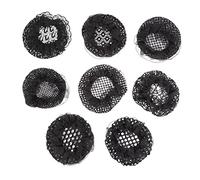 VICASKY Lot de 8 filets à cheveux élastiques pour chignon - Filet à cheveux invisible pour danseuses et chignons respirants - Pour différents types et styles de cheveux