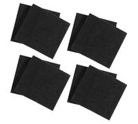 VICASKY Lot de 8 Filtres à Charbon Actif Haute Adsorption 165×15 CM Épaisseur 1 CM pour Bac à Litière et Compost Coussinets Absorbants D’Odeurs Recharge Filtre Anti-Odeurs pour Chat et