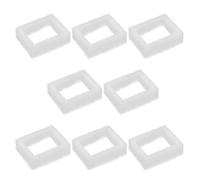 VICASKY Lot de 8 Filtres de Remplacement en Coton pour Fontaine à Eau de Chat, Filtration des Impuretés et Odeurs, Facile à Remplacer, pour Usage Intérieur