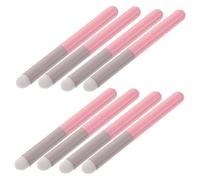 VICASKY Lot De 8 Pinceaux À Lèvres Applicateurs De Rouge À Lèvres Applicateurs De Gloss Pinceaux À Lèvres Teintés Avec Tube Pinceaux Estompeurs Pour Les Lèvres Maquillage Crème