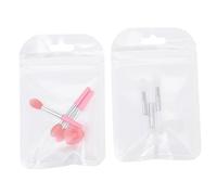 VICASKY Lot De 8 Sets De Applicateurs De Masque à En Silicone 4 Paires Capuchon Pinceaux Cosmétiques Réutilisables Accessoires De Maquillage De Voyage