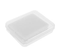 VICASKY Lot de 80 cotons en soie réutilisables carrés de coton organique carrés de coton ronds Blanc