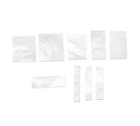 VICASKY Lot de 9 inserts de touche de guitare, touches de guitare, marquages de, repères de, guitares, inserts de points, blanc
