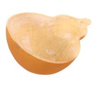 VICASKY Louche en Calebasse Naturelle Taille B4, Accessoire pour Bain et Sauna, Cuillère Robuste et Difficile à Casser, Usage Domestique, Récipient Polyvalent