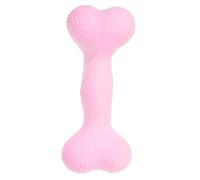 VICASKY Mâcher Résistant pour Chien Os TPR pour Petits et Grands Chiens Mordant pour Meilleure Hygiène Dentaire et du Comportement Destructeur Rose pour Renforcer Lien avec Votre Animal