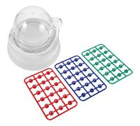 VICASKY Machine de Bingo Mini Électrique Portable avec Boules Jeu de Loto Vibration pour Fête Famille Divertissement Facile et Compact