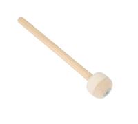 VICASKY Maillet de Batterie à Manche Long en Bois Tête en Feutre Bicolore, Accessoire pour Instrument de Percussion, Baguette Multifonction pour Caisse Claire, Usage Professionnel et