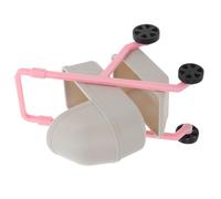 VICASKY Maison de Poupée Garçon Fille Réaliste Plastique Gris Décoration Dollhouse Buggy Éducatif pour Filles Jeu Imitation et Collection