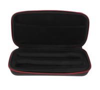 VICASKY Mallette de rangement portable pour microphone à double fente avec fermeture éclair - Sac de transport robuste et amortissant les chocs pour microphones en plein air - Léger et sûr