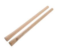 VICASKY Manche en Bois pour Houe Et Pelle 50-51 Cm 2 Pièces Utilisation Agricole Et Jardinage Bois Dur Rond Ergonomique Léger Remplaçant Manche à Balai