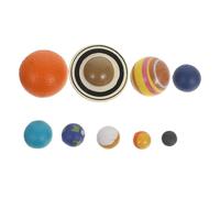 VICASKY Maquette 9 Pièces du Système Solaire Réaliste, Modèle Planétaire Éducatif pour Garçon et Filles, Figurines Miniatures des Planètes, Scientifique Cosmologique pour Apprentissage