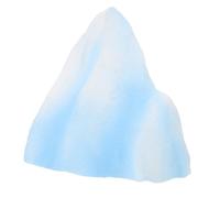 VICASKY Maquette D'iceberg 30 Cm en Mousse Légère, Décoration D’Iceberg Miniature Stable pour Théâtre, Photographie et Dioramas, Accessoire de Table Réaliste Texture Glace, Décor Scène