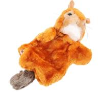 VICASKY Marionnette à Main Écureuil en Peluche Éducatif pour Raconter des Histoires Accessoire d'Éveil pour Garçon et Filles 1 Pièce Peluche Douce Adaptée aux Activités de