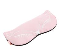 VICASKY Masque de Sommeil Mignon Renard Patch Yeux Rafraîchissant Compresses Froides et Chaudes Ajustable pour Détente et Sommeil Paisible