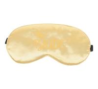 VICASKY Masque de Sommeil Yeux Cache-œil en Imitation Soie, Or, Double Bandes Élastiques, Léger et Confortable, pour Trains et Hôtels, pour Dormir