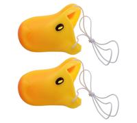 VICASKY Masque Nez de Canard 2 Pièces Bande Élastique, Accessoire Costume Animal pour Halloween et Événements Festifs, Facile à Porter pour Garçons et Filles