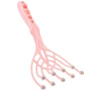 VICASKY Masseur de Cuir Chevelu à 5 Griffes en Acier Boules, Outil de Massage Capillaire Manuel pour Relaxation et Soulagement, Massage Tête et Nuque, Accessoire Portable pour Bien-