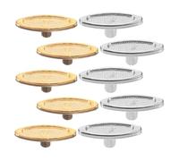 VICASKY Mécanisme à Remontage pour Boîte à Musique - Lot de 10 Clés Métalliques - Accessoires pour Touches de Mouvement, Remontoir Rotatif DIY, Décoration et Présent Créatif