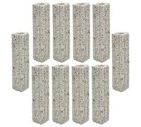 VICASKY Média Filtrant pour Aquarium en Quartz Bactéries Nitrifiantes, Matériau Minéral Absorbant Substances Indésirables, Pack de 10 Pièces pour Filtration Rapide et Nettoyage