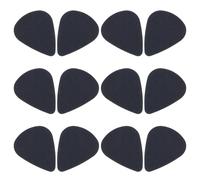 VICASKY Médiators Noirs pour Basse et Guitare Électrique 0,5 Mm Plastique Fin 30 Pièces Accessoires pour Ukulélé Banjo Jeu Rythmique et Entraînement