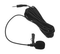 VICASKY Microphone Cravate Filaire pour Saxophone Pince en Laiton Système Micro à Condensateur Anti-Interférences Câble Long 3M Micro d'Instrument Portable pour Enregistrement et
