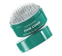 VICASKY Mini Brosse à Cheveux Plate Démêlante Petite Taille Massage Cuir Chevelu Pour Femmes Voyage Vert Portable