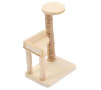 VICASKY Mini Crawler Maison Petit la Tour Grimpeur Arbres à Chat et Tours Mini Arbre de Chat en Bouleau