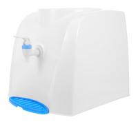 VICASKY Mini Distributeur D'eau de Bureau Portable en Plastique Robinet, Compatible Eau en Bouteille 1 Gallon, Refroidisseur D'eau Compact pour Camping, Pique-niques et Comptoir, Usage