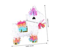 VICASKY Mini Piñata Cheval Remplie de Bonbons Garçon Fille pour Fête Anniversaire et Décoration Festive