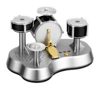 VICASKY Mini tambour à doigts pour instrument de musique portable, avec lumières LED, favorise la créativité musicale et le développement du rythme pour le plaisir