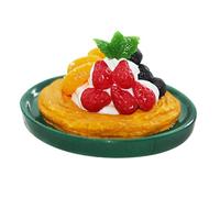 VICASKY Mini tartelettes aux fruits pour enfants comme si vous aviez des jouets alimentaires