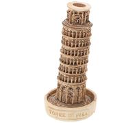VICASKY Miniature Modèle Architecturale pour Décoration Intérieure Tour de Pise en Résine Stable et Élégant pour Bureau ou Salon