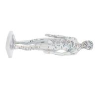 VICASKY Modèle D'acupuncture Masculin Points Précis et Méridiens, Outil Pédagogique Corporel Blanc, Simulation Réaliste pour Formation en Acupuncture Traditionnelle Chinoise, Utilisation
