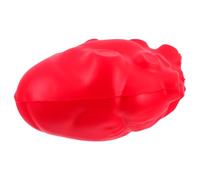 VICASKY Modèle de Cœur Réaliste Rouge pour Enseignement de L’Anatomie Humaine Outil Pédagogique D’Organe Simulé Détaillé Accessoire Éducatif Interactif en Physiologie et Sciences