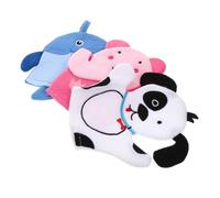 VICASKY Moufles De Bain Pour Garçon Et Filles Brosse De Bain Pour Bébé Lot De 3 Pour Tout-petits Douces Exfoliants Garçon Et Filles