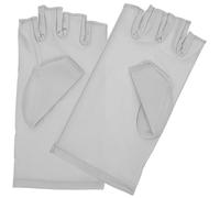 VICASKY Moufles de Protection sans Doigts pour Manucure Gel Résistants à L'usure en Élasthanne
