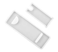 VICASKY Moule en Silicone Facile à Démouler en Résine Époxy pour Support à Vin Moule pour Plateau et Porte-Bouteilles pour DIY Base et Rack