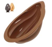 VICASKY Moule en Silicone Œuf de Pâques pour Chocolat et Biscuits, Résistant à Haute Température, Compact pour Rangement, pour Pâtisserie Créative Garçon et Filles et Adultes